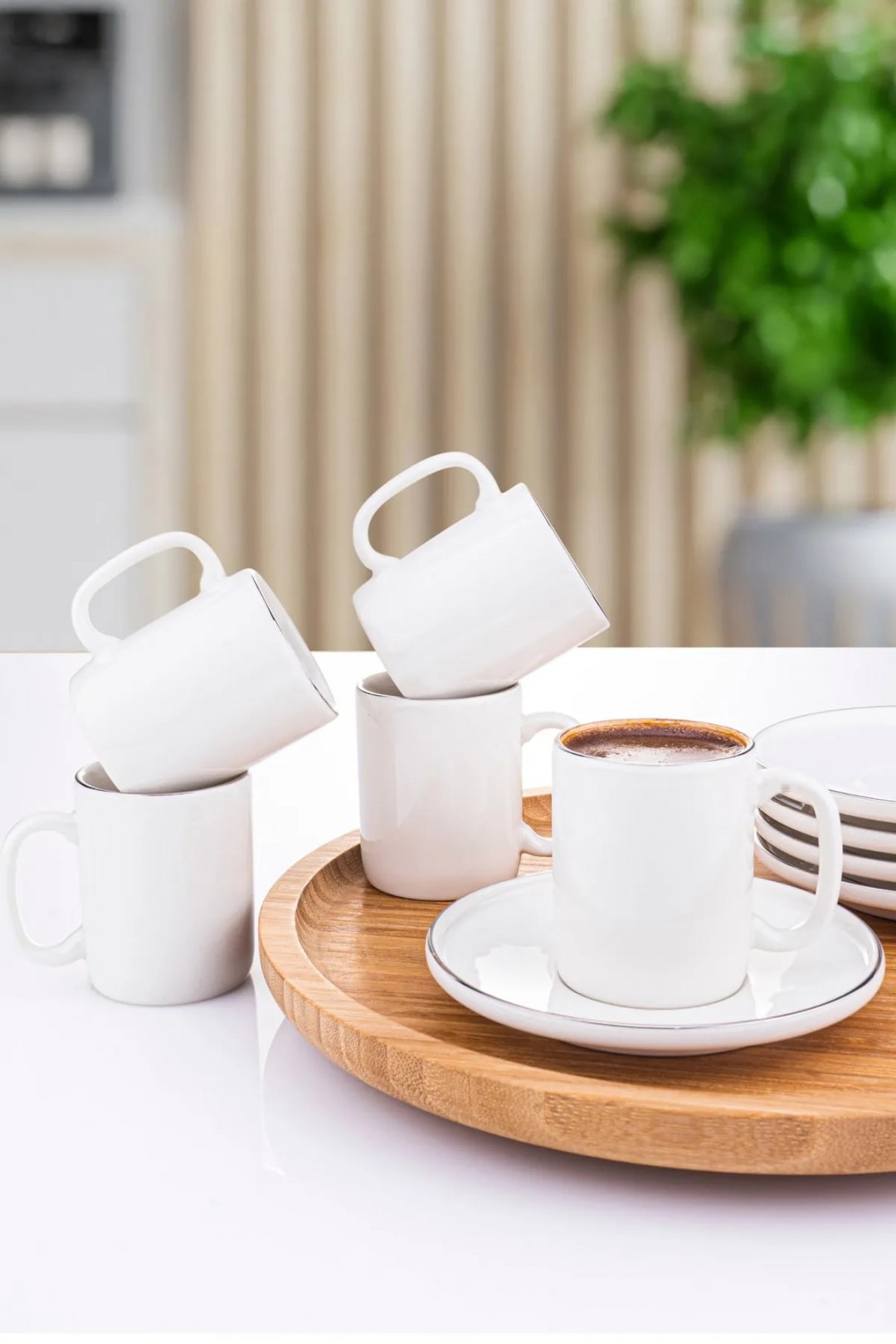 Bambum Pearl Fincan Takımı Bambum Pearl Fincan Takımı