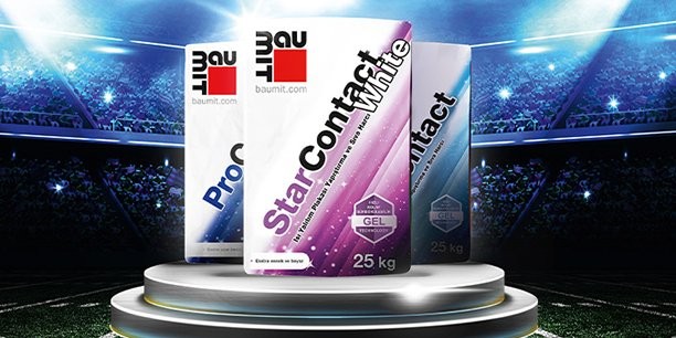 Baumit’in Kolay Uygulanabilir Mantolama Harçları ile Şantiyelerde Limitsiz Hız