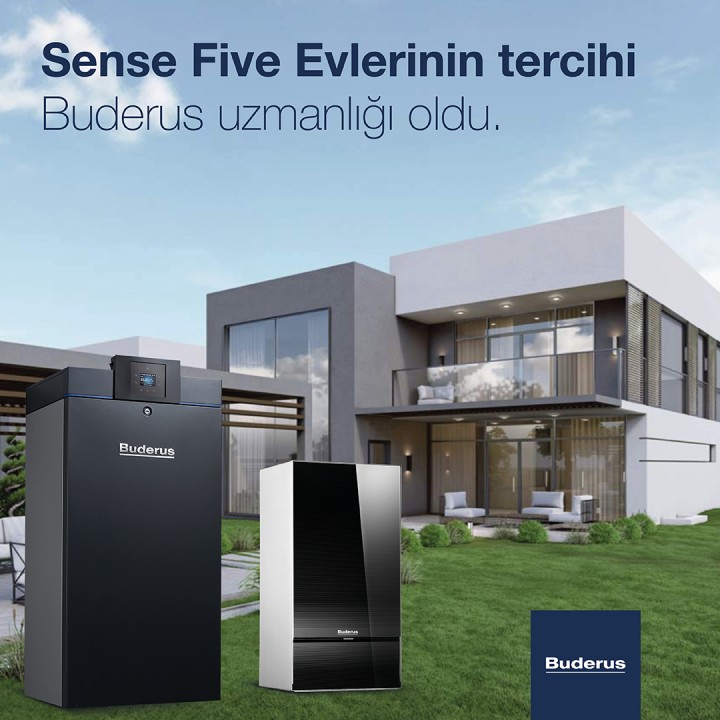 Sense Five Villaları’nın Tercihi De Buderus
