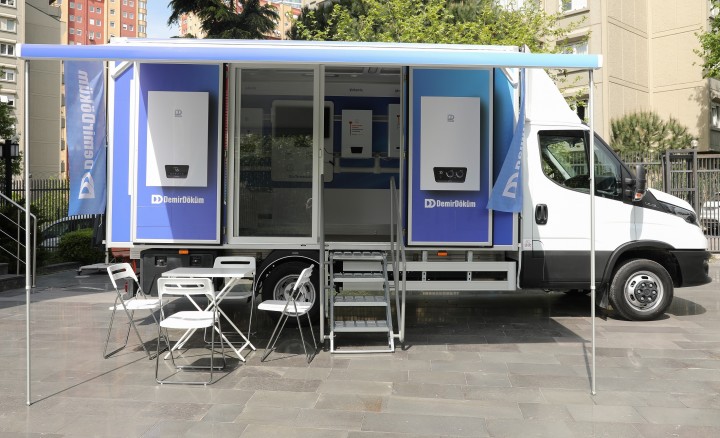 DemirDöküm Yeni İnfomobil Araçlarıyla  Türkiye'yi Dolaşacak