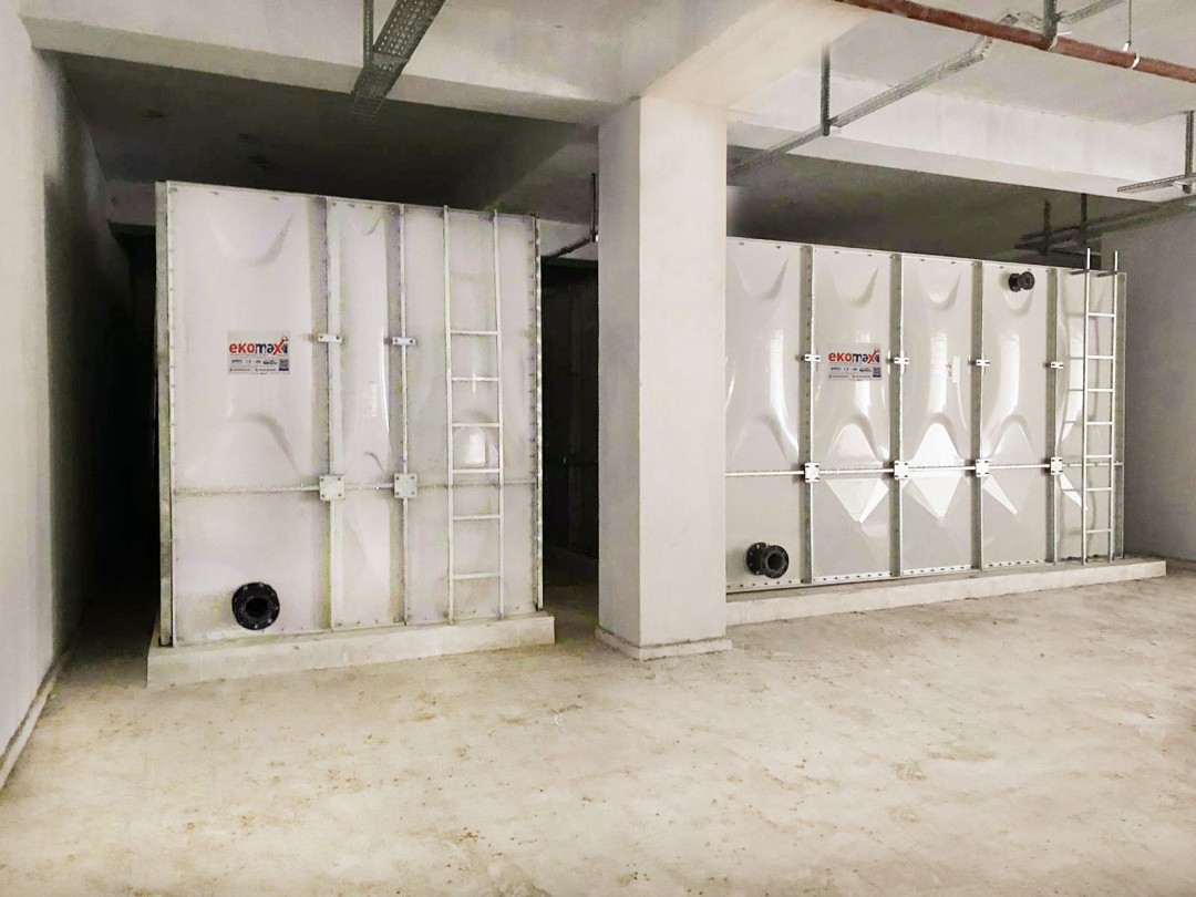 Ekomaxi GRP su depoları