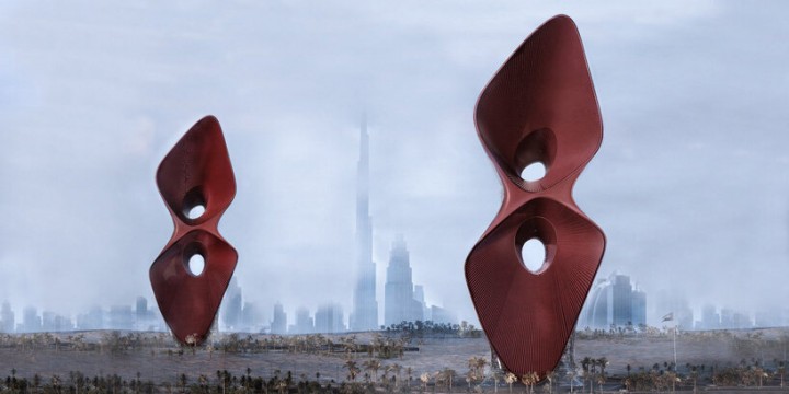 Dubai'de Havayı Temizleyen Gökdelenler