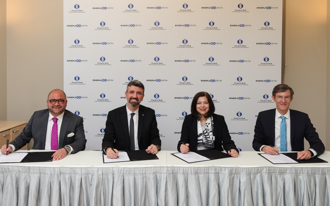 Enerjisa Üretim, Avrupa İmar ve Kalkınma Bankası imza töreni