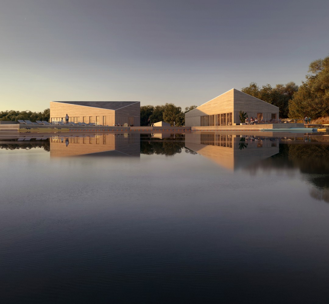 Eski Taş Ocağı Sürdürülebilir Bir Parka ve Yüzen Ormana Dönüştürülüyor Eski Taş Ocağı Sürdürülebilir Bir Parka ve Yüzen Ormana Dönüştürülüyor