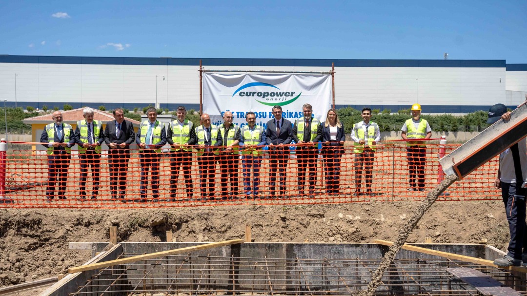Europower Enerji Temel atma töreni