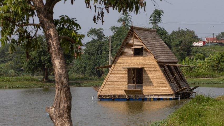 Floating Bamboo House Floating Bamboo House