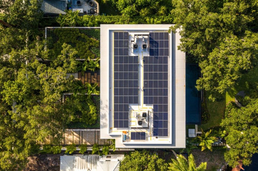 Florida'da İnşa Edilmiş Sürdürülebilir Bir Ev