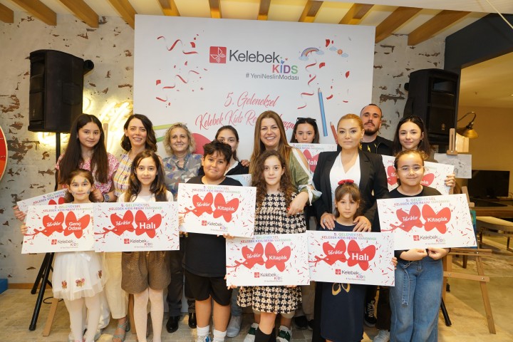 Kelebek Mobilya 5. Geleneksel “Kelebek Kids Resim Yarışması”nda Ödüller Sahiplerini Buldu