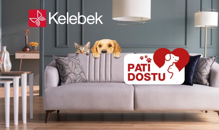 Kelebek Mobilya "Pati Dostu" Koltuk Takımlarıyla Patili Evlere Kanatlanıyor