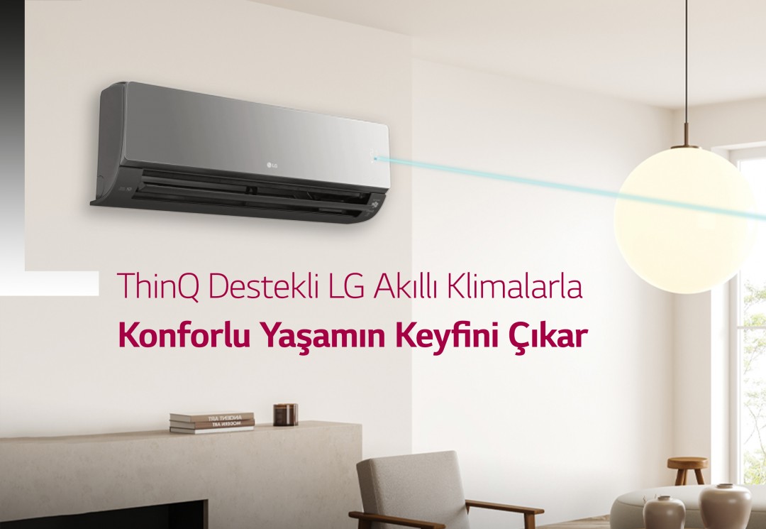 LG’nin ThinQ uyumlu klima modelleri