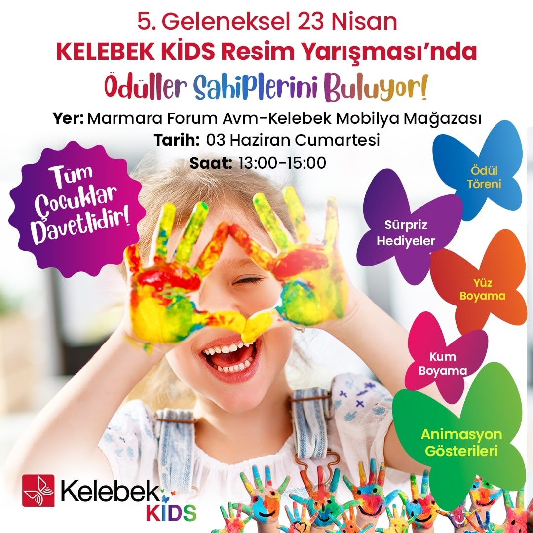 Minik Eller Anneleri için Çiziyor