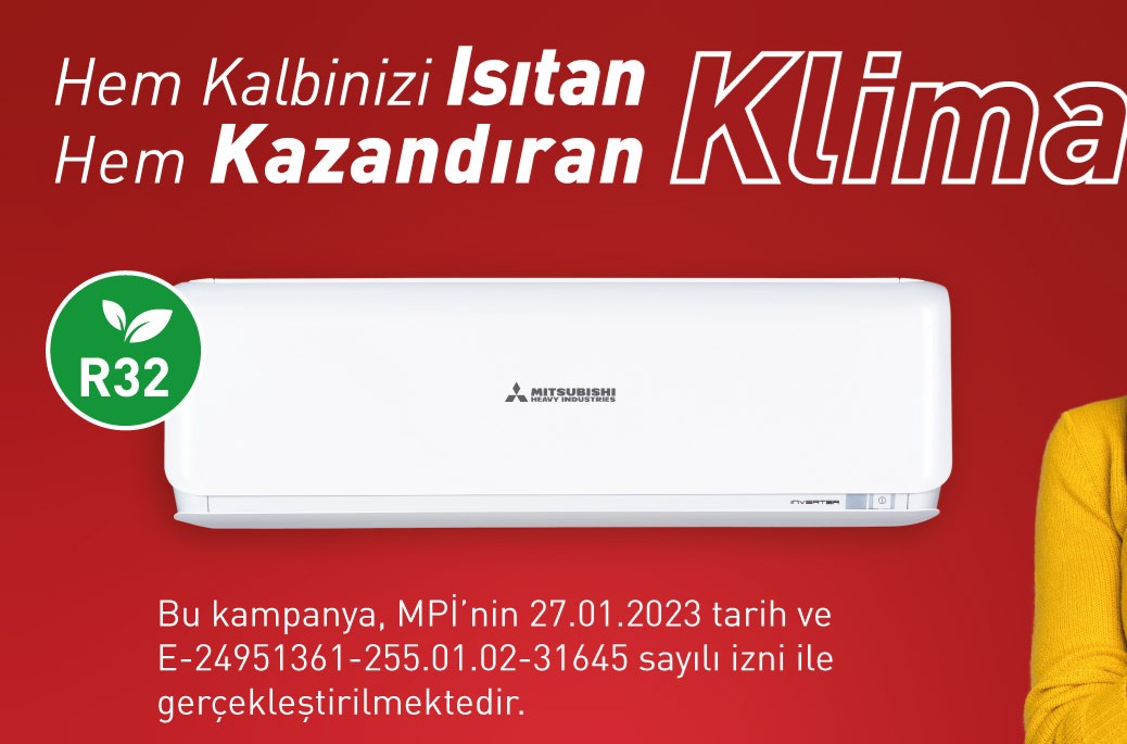 Mitsubishi Heavy Klimalar Hediyeleriyle Geliyor Mitsubishi Heavy Klimalar Hediyeleriyle Geliyor