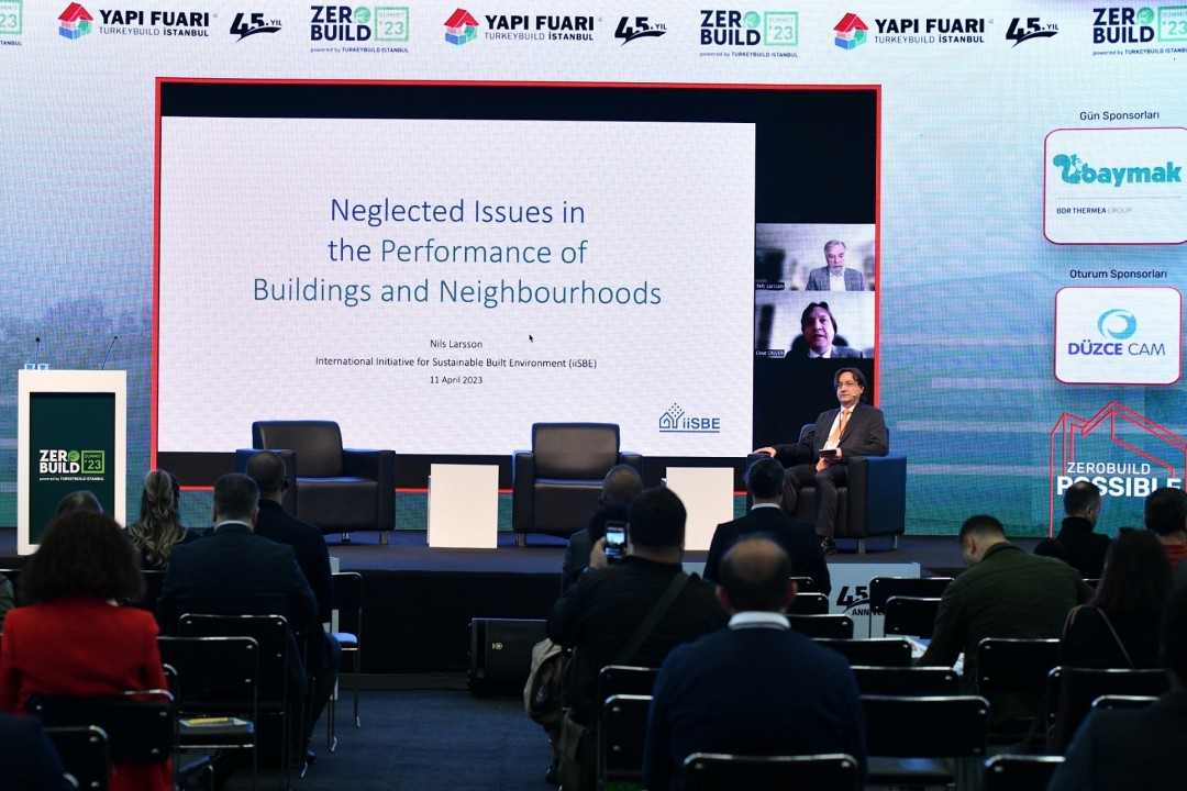 Sürdürülebilir Yapılı Çevre için Uluslararası Girişim-ISBE İcra Direktörü Nils Larsson