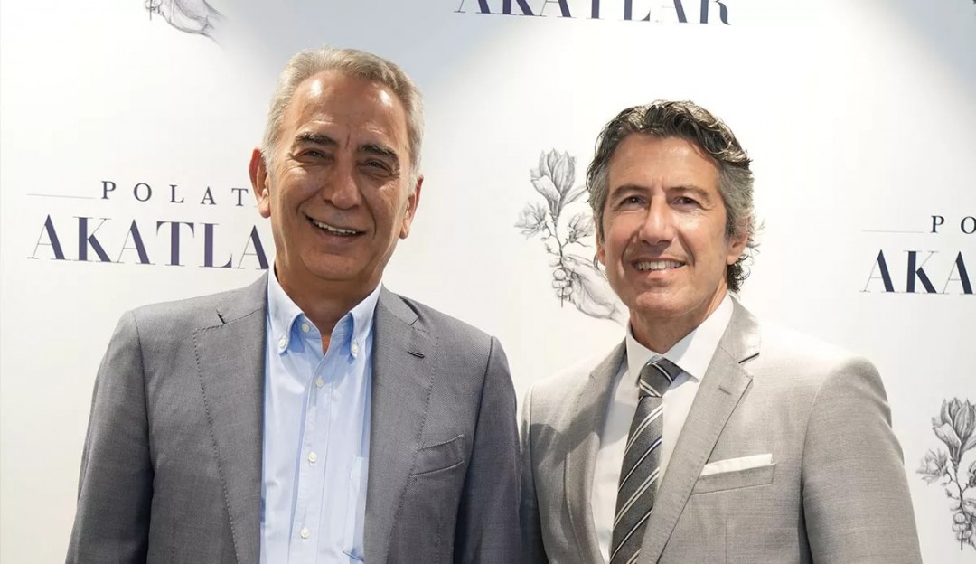 Polat Holding Yönetim Kurulu Başkanı Adnan Polat ve Polat Gayrimenkul İcradan Sorumlu Yönetim Kurulu Üyesi Kaan Yücel