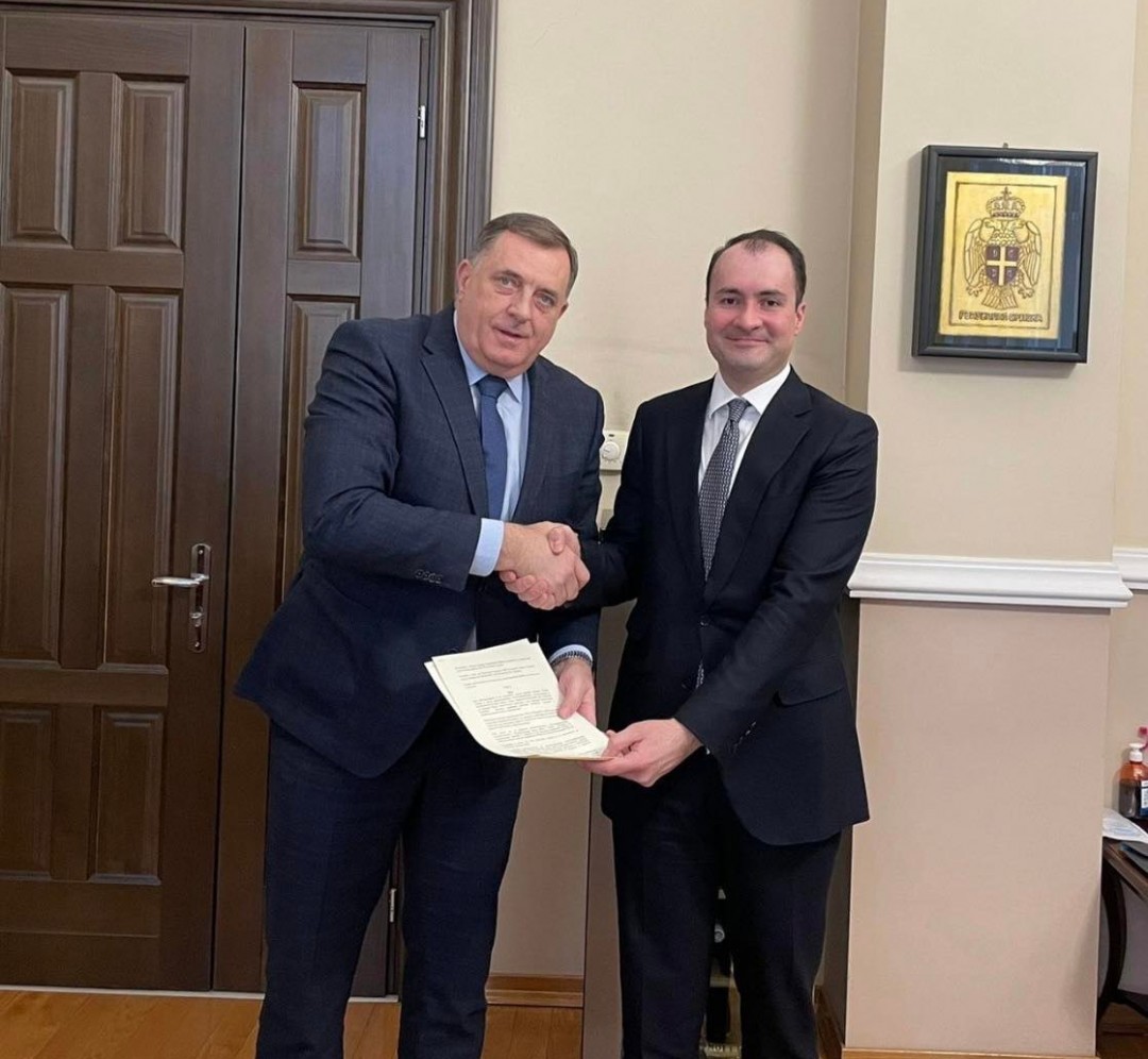 Sırp Başkan Dodik ile ERG Uluslararası Ltd.