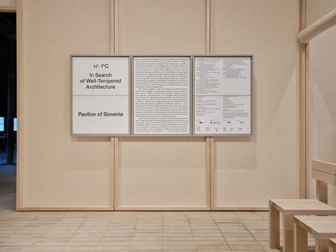 Slovenya Pavyonu 2023 Venedik Mimarlık Bienali'nde Enerji Verimliliğini Araştırıyor
