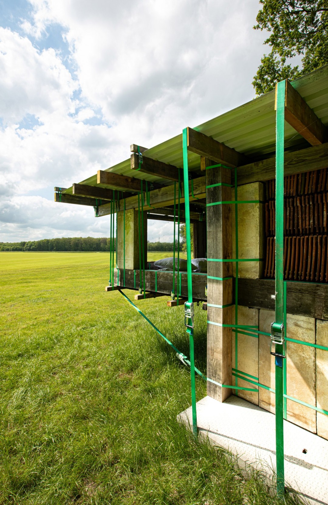 Yerel Kaynaklı Malzemelerle İnşa Edilen Kabin