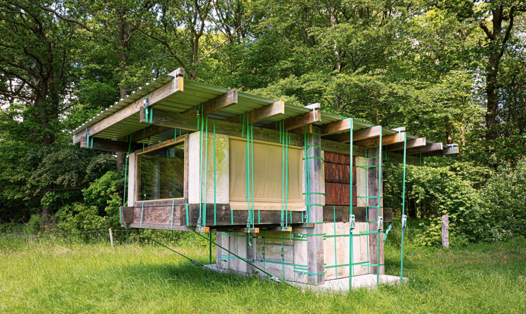 Yerel Kaynaklı Malzemelerle İnşa Edilen Kabin