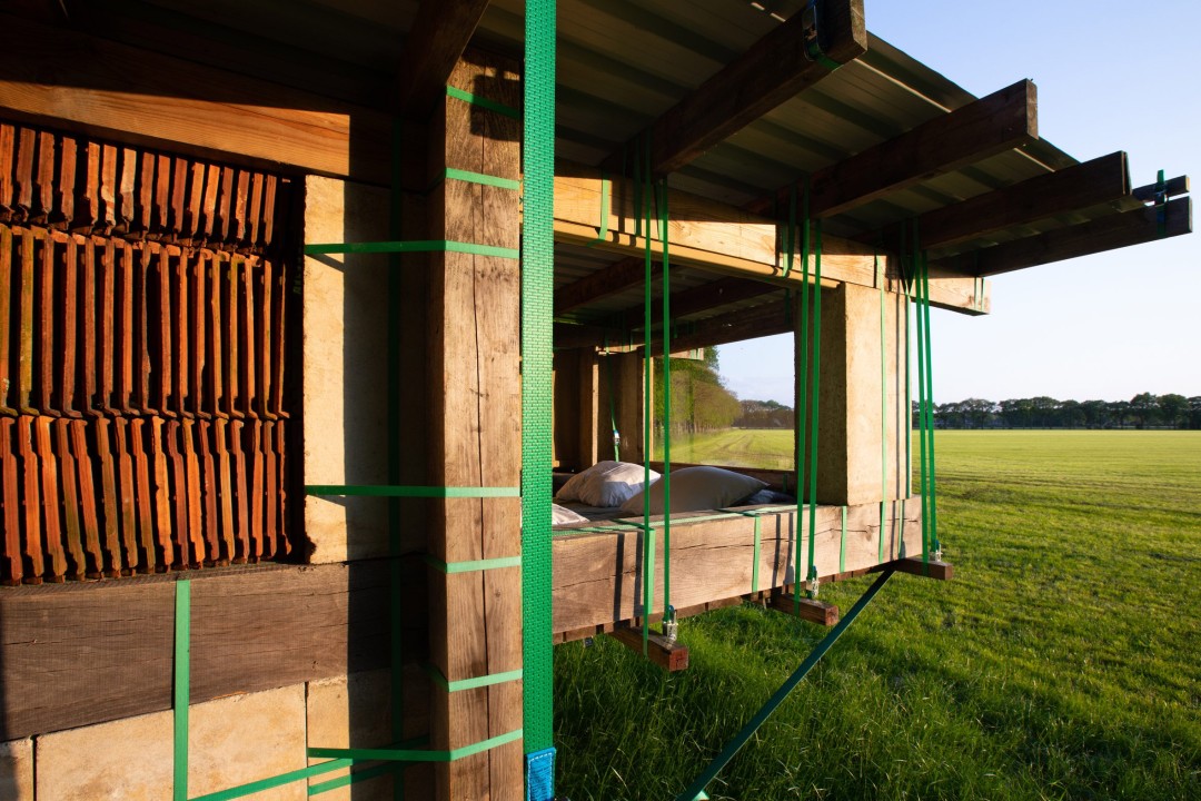 Yerel Kaynaklı Malzemelerle İnşa Edilen Kabin