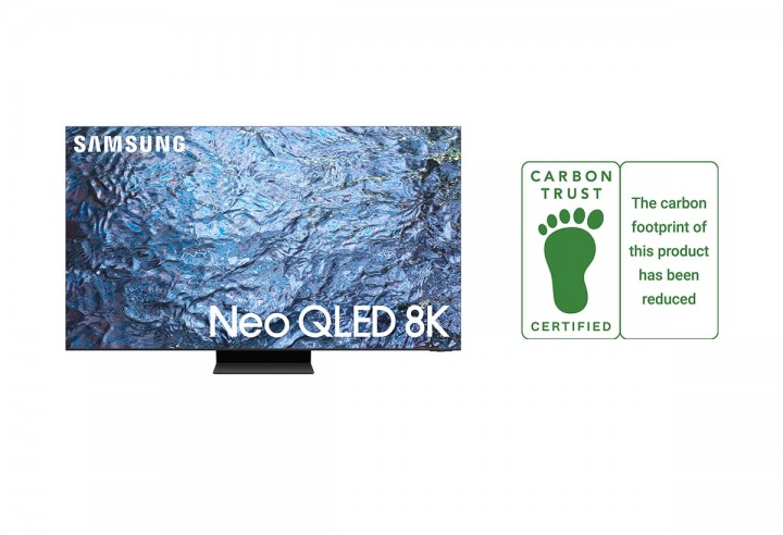 Samsung’un 2023 Neo QLED TV Serisi, ‘Düşük Karbon’ Sertifikası Almaya Hak Kazandı