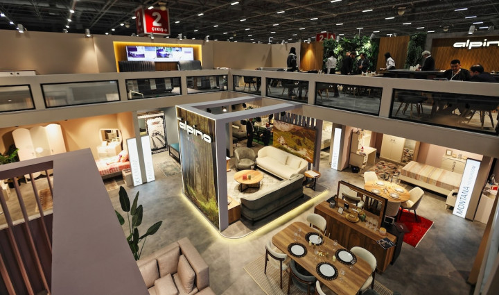 Alpino İstanbul Mobilya Fuarı'nda Yer Aldı