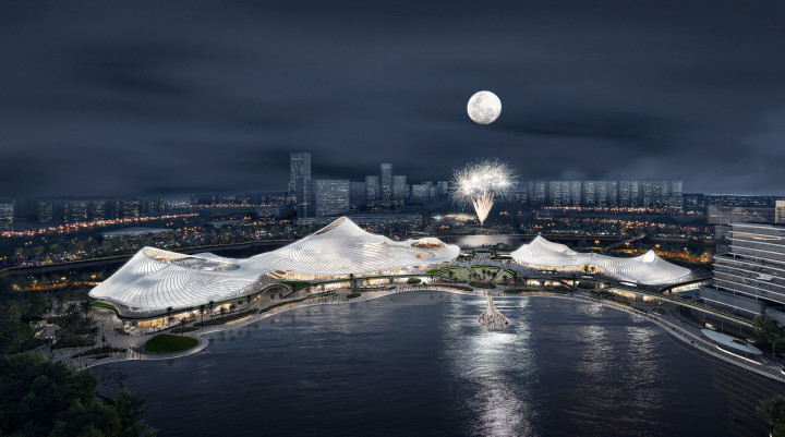 Yeşil Karbon Azaltımıyla Tasarlanan Nanhai Sanat Merkezi