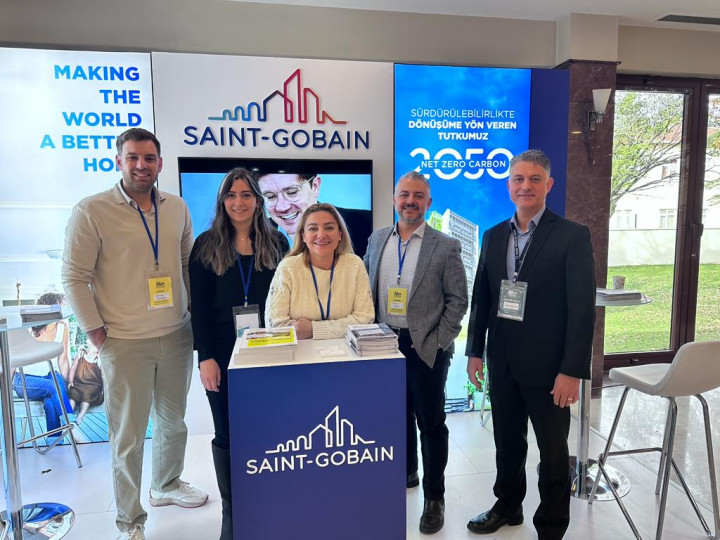 Saint-Gobain Türkiye  6. Ulusal Yapı Kongresi ve Sergisi’nde Yapı Sektörü ile Buluştu