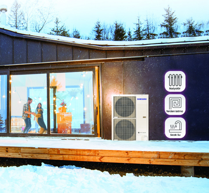 Samsung Isı Pompası ile Evler Hep Sıcak