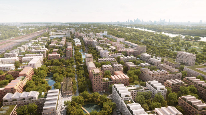 Geleceğin Yeşil Bölgesinin Tasarımı