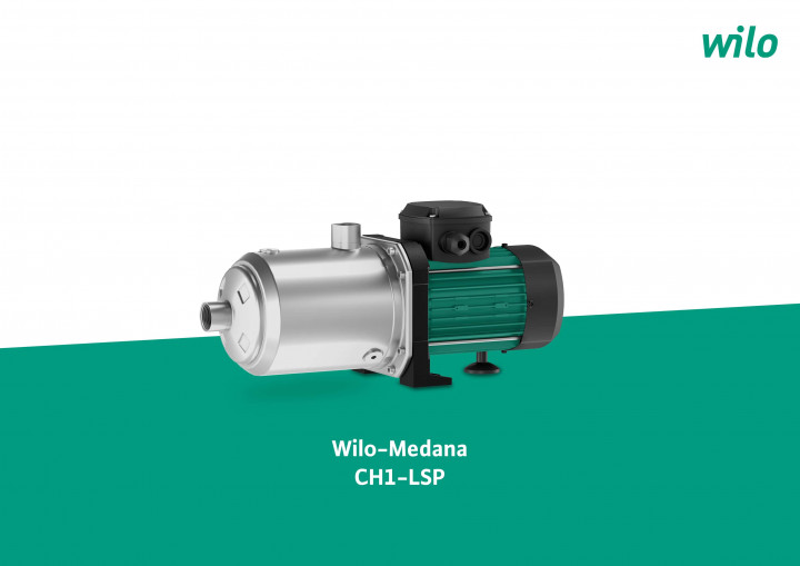 Wilo'nun Yeşil Teknoloji Harikası Wilo-Medana CH1-LSP