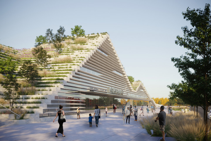 Xi'an'da Manzaradan Esinlenen Teknoloji Müzesi