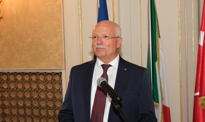 Haluk Yıldız’a İtalya Liyakat Nişanı