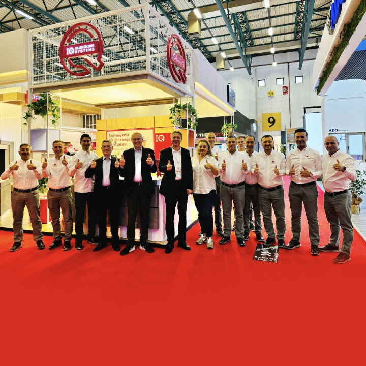 IQ Alüminyum Ürünlerini Avrasya Pencere Fuarı’nda Tanıttı