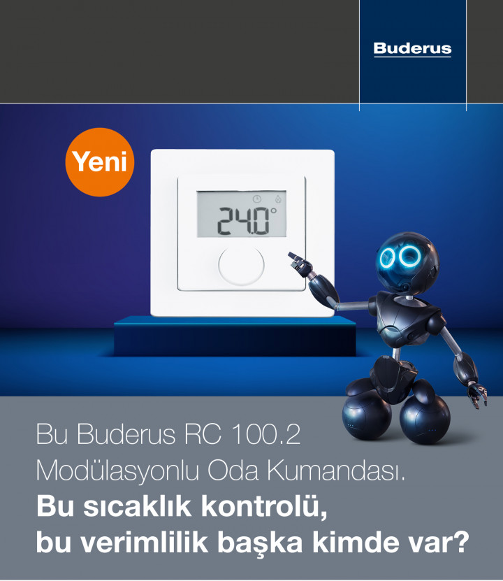 Buderus'tan Akıllı Isıtma Çözümü