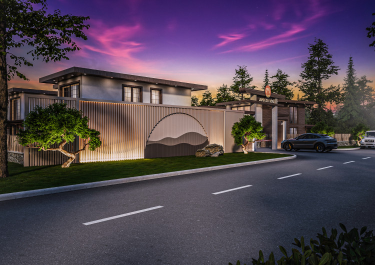 Woven Japon Zen Köyü