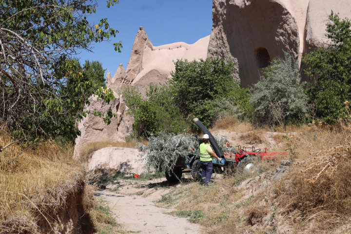 Kapadokya Vadilerinde Çevre Düzenlemesi Başladı
