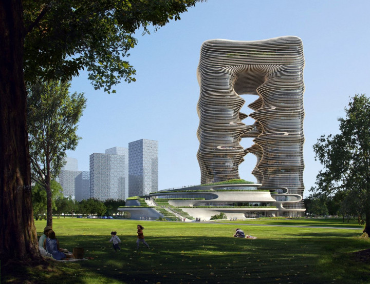 Shenzhen’in Yeni Sürdürülebilir Simgesi Zaha Hadid Architects’ten