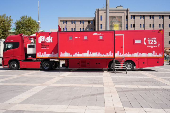 DASK Tırı İstanbul Meydanlarında