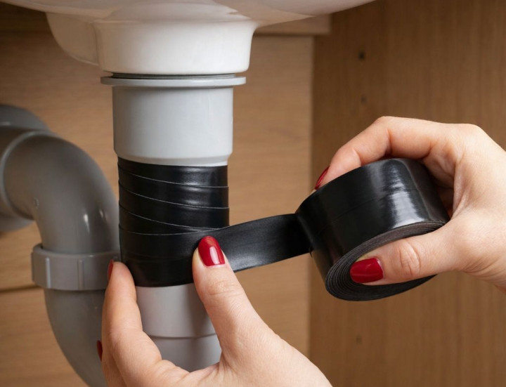 Yapıştırıcı İçermeyen Durusil Silikon Bant Sahada