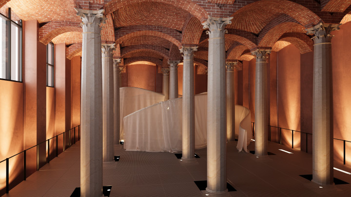 Gülhane Sarnıcı’nda “Kolektif Yol” Enstalasyonu