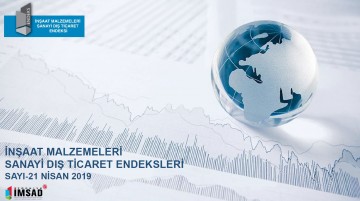 Türkiye İMSAD Dış Ticaret Endeksi Nisan 2019 Sonuçları Açıklandı