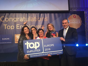 SAINT GOBAIN Türkiye, En İyi İşveren Ödülü'nü Kazandı