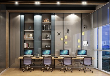 ​Gönye Proje Tasarım: “Ofis Tasarımları Meslek Gruplarının Karakterlerine Göre Biçimlenmeli...”​