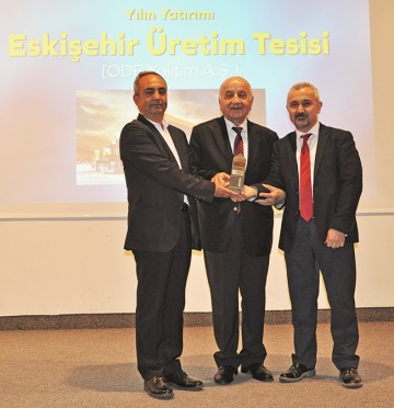ODE Yalıtım Eskişehir Üretim Tesisine 'Yılın Yatırımı' Ödülü