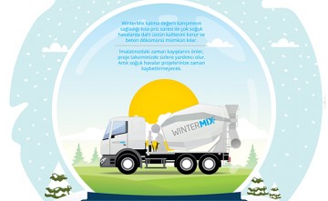 Betonsa'dan Soğuğa Meydan Okuyan Özel Beton: Wintermix