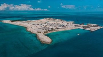 MSC Ocean Cay Marine Reserve’de Son Aşamaya Gelinerek Ağaç Dikimine Başlandı