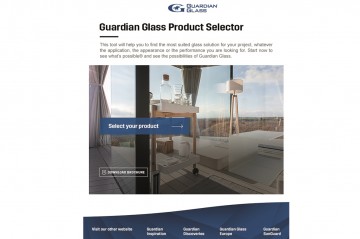 Guardian Glass’tan Yeni Bir Gelişme: Ürün Seçici ile Cam Çözüm Önerilerine Ulaşın