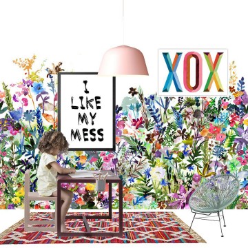 Çocuk Odalarında Bu Yıl Doğa Teması Ön Planda