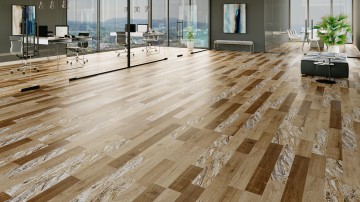 Yıldız Entegre'den Ahşap ve Mermer Deseni İlk Kez Bir Arada