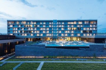 Toz Boya Uygulanan Proje 7: Kintele Kongre Merkezİ & Otel